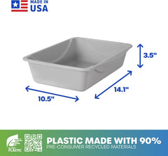 Petmate Litter Pan, Made in USA