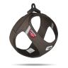 curli Vest Harness curli Clasp Air-Mesh Brown