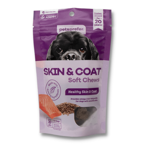 PetsPrefer® Skin & Coat Soft Chews 30ct