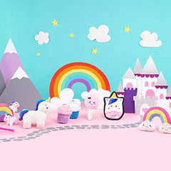 ZippyPaws Birthday Gifts for Dogs - Pink Birthday Cupcake, Plush Squeaky Dog Toy, Dog Birthday Party Supplies for Boys & Girls