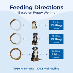 N-Bone® Puppy Teething Rings – Peanut Butter Flavor