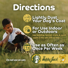 Happy Jack® Flea & Tick Powder – 5 oz