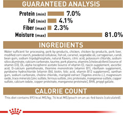 Royal Canin Breed Health Nutrition Chihuahua Adult Loaf in Sauce Wet Dog Food, 3 oz can (4-pack)