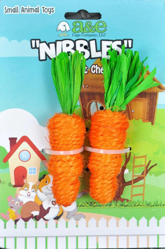 A&E Cage Company 52400957: Toy Loofah Carrots