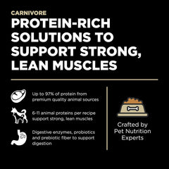 Go! Solutions Carnivore, Grain-Free, Protein Rich Dry Dog Food, Lamb and Wild Boar Recipe