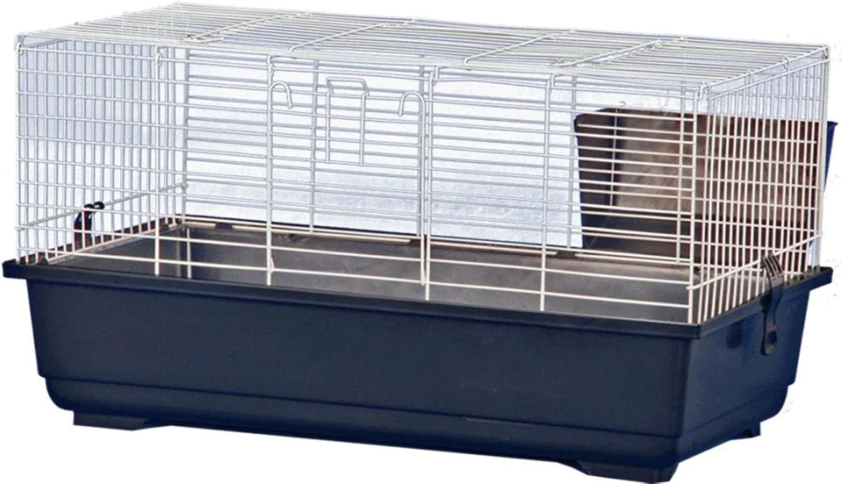A&E Cage Co. Rabbit Cage, 39”x22”x18” (16”), Blue, Large
