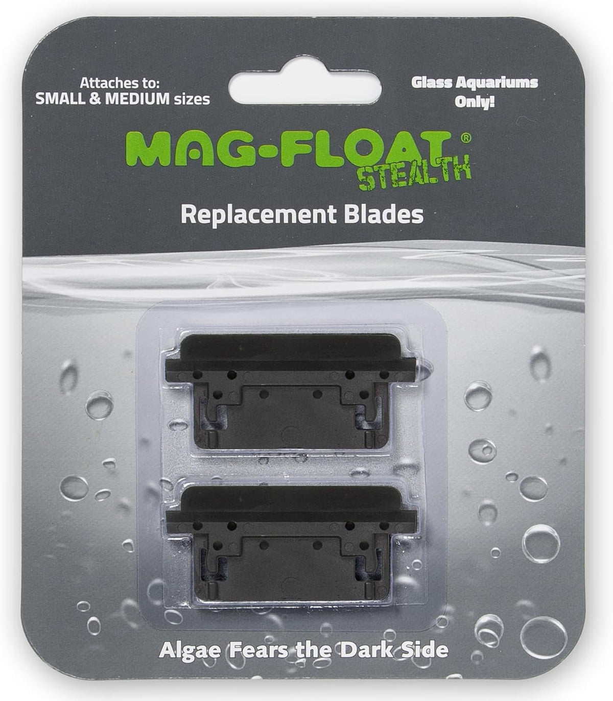Stealth Magnet Cleaner 2 Pack of Replacement Blades (Small & Medium)