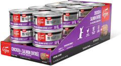 ORIJEN Kitten Chicken and Salmon Entree in Bone Broth Wet Cat Food, WholePrey Ingredients, 5.5oz