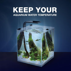 Cobalt Aquatics Neo-Glass Aquarium Heater – Submersible, Digital Thermostat, ±0.7°F Accuracy, For Freshwater & Saltwater Tanks