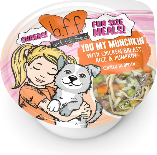 Weruva Best Fido Friend Fun Size Meals for Dogs, You My Munchkin