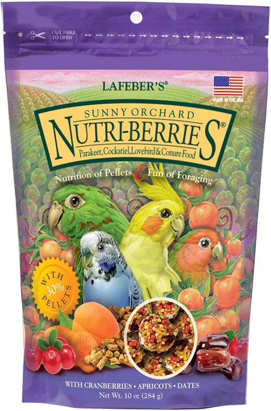 Lafeber's Gourmet Sunny Orchard Nutri-Berries ,10 oz bag