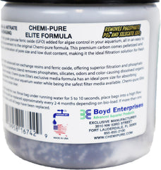 Chemi-Pure Elite Filter Media, 6.5 Oz,