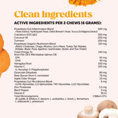 Dog Allergy Itch Relief - Maximum Strength Itch Supplement with Probiotics for Dogs - Immune Support & Skin Relief for Seasonal Allergies - Natural Itchy Skin Paw Relief - (Chicken, 90 Ct)