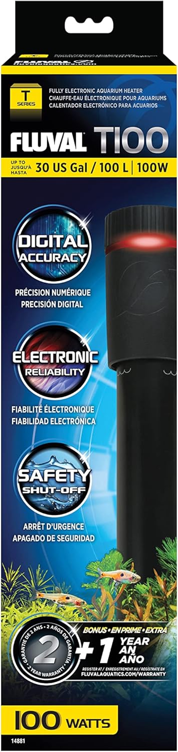 Fluval Fully Electronic Heater for Freshwater Aquariums