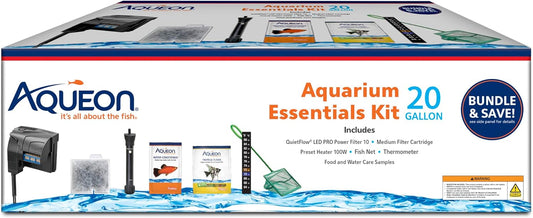 Aqueon Fish Tank Aquarium Essentials Starter Kit