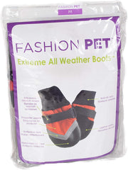 Fashion Pet Extreme All Weather Boots for Dogs | Dog Boots for Snow | Dog Boots for Small Dogs | Winter Dog Boots | Waterproof | Rain Gear | Adjustable/Reflective Strap | X-Large