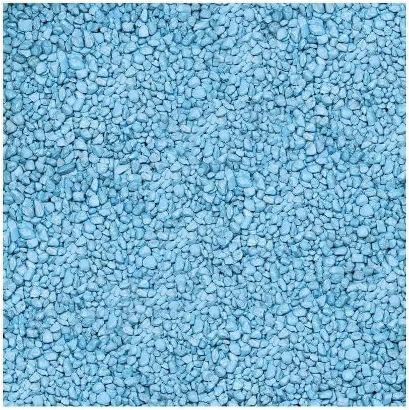 Heavenly Blue Aquarium Gravel - Non-Toxic, Colorfast, Vibrant Substrate for Aquariums, Terrariums, Ponds & Crafts