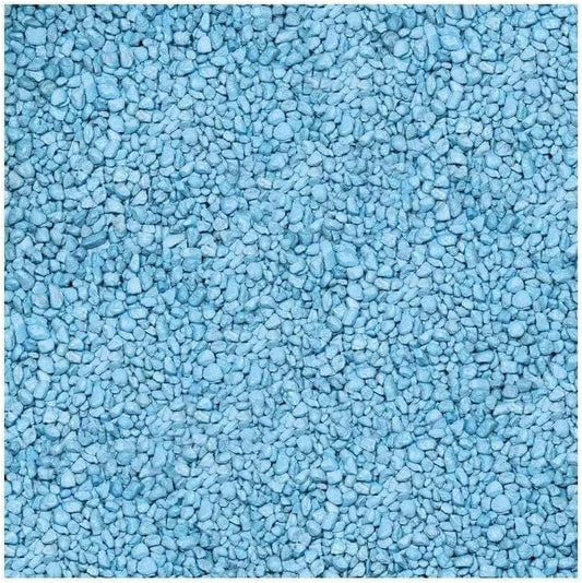 Heavenly Blue Aquarium Gravel - Non-Toxic, Colorfast, Vibrant Substrate for Aquariums, Terrariums, Ponds & Crafts