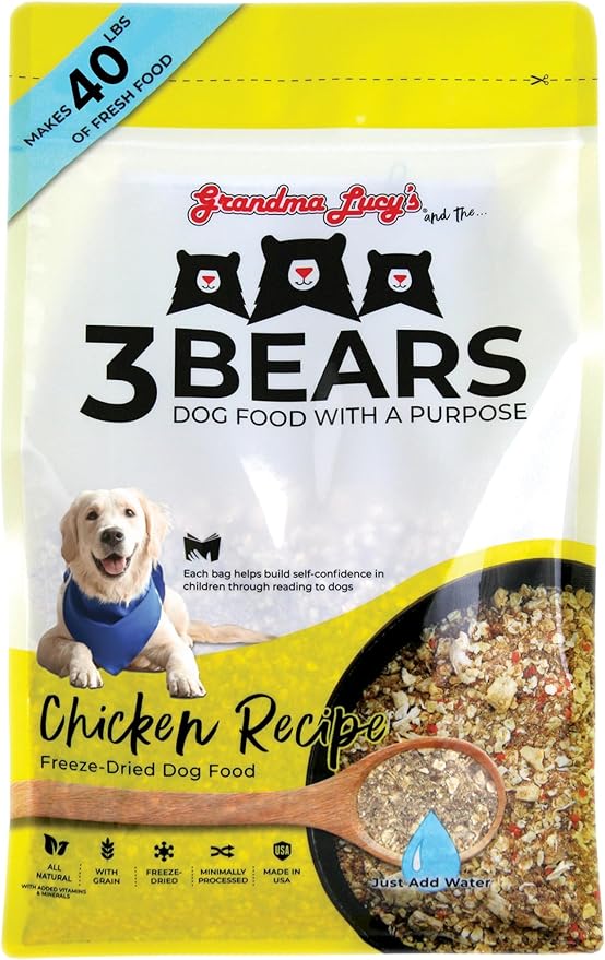 Grandma Lucy's 3 Bears Chicken Dog Food