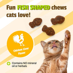 Pet Naturals UT Support Urinary Tract Supplement for Cats, 60 Chews