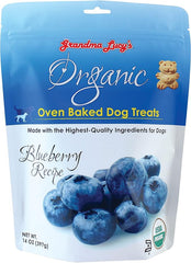 Grandma Lucy's Organic Oven Baked Blueberry Flavor Dog Treats