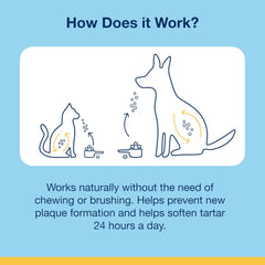 NaturVetProDen PlaqueOff Scoopables - Hickory Smoked Bacon Flavor Dental Bites for Small Dogs, Natural Kelp for Plaque & Tartar Control, Freshens Breath - Small & Medium Breed Dental Care