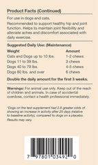 NaturVet 360-Count Clinically Tested ArthriSoothe-Gold Level 3 Advanced Joint Care Soft Chews for Dogs and Cats