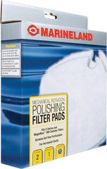 Marineland Polishing Filter Pads, 2 Count, Support Mechanical Aquarium Filtration, Fit C-Series and Magniflow 360 and 400 Canister Filters