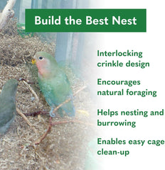 Fibercore ECO Bedding 99% Dust Free Paper Bedding for Small Pets, Eco Natural Bag