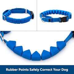 PetSafe Soft Point Training Collar - Helps Stop Pulling - Safer Than Prong or Choke Collars - Teaches Better Leash Manners - No Pull Training Collar with Rubber Points for Dogs - Medium