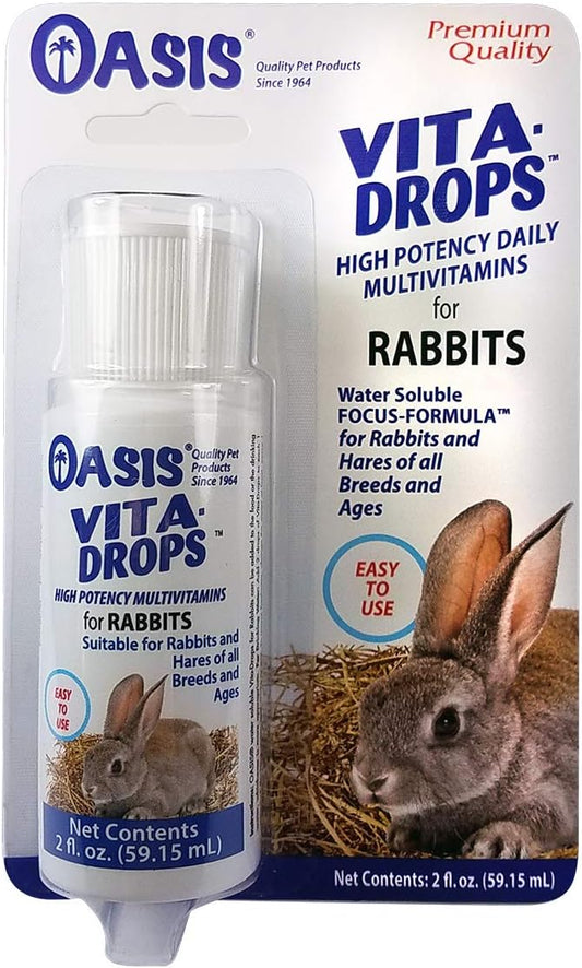 OASIS Rabbit Vita Drops, 2-Ounce
