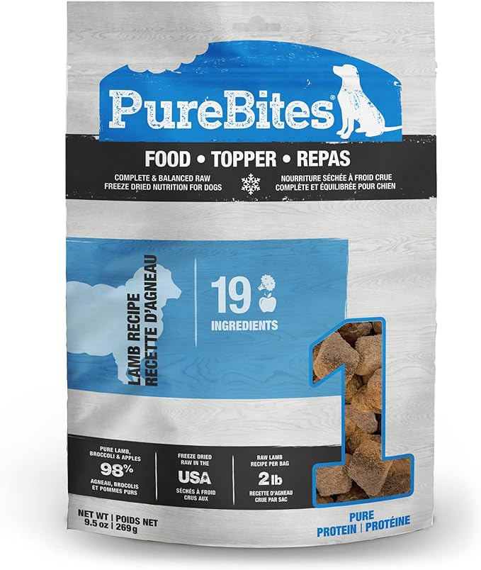 Dog Food • Topper, Lamb Recipe