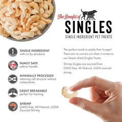 Grandma Lucy's Single Ingredient Shrimp Treats - 0.65oz