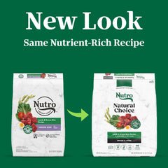 Nutro Natural Choice Senior Dry Dog Food, Lamb and Brown Rice Recipe, 30 lbs