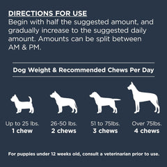 Nulo Functional Immune Dog Supplement and Multi-Vitamin, Made with Turmeric, Prebiotic and probiotics to Help Support Overall Healthy Immune System, 90 Soft Chews