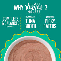 Tiki Pets Tiki Cat Velvet Mousse Grain-Free Wet Food with a Silky-Smooth Texture for Adult Cats & Kittens