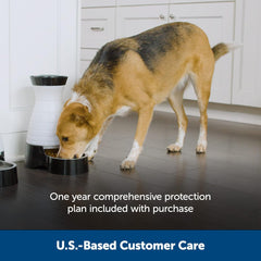 PetSafe Healthy Pet Food Station - Automatic Indoor Gravity Cat & Dog Feeder - Space-Saving Self Feeder - Easy to Clean -