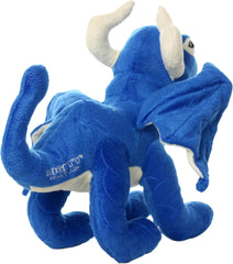 MIGHTY- Blue Dragon - Squeaker-Multiple Layers. Made Durable, Strong & Tough. Interactive Play (Tug, Toss & Fetch). Machine Washable & Floats