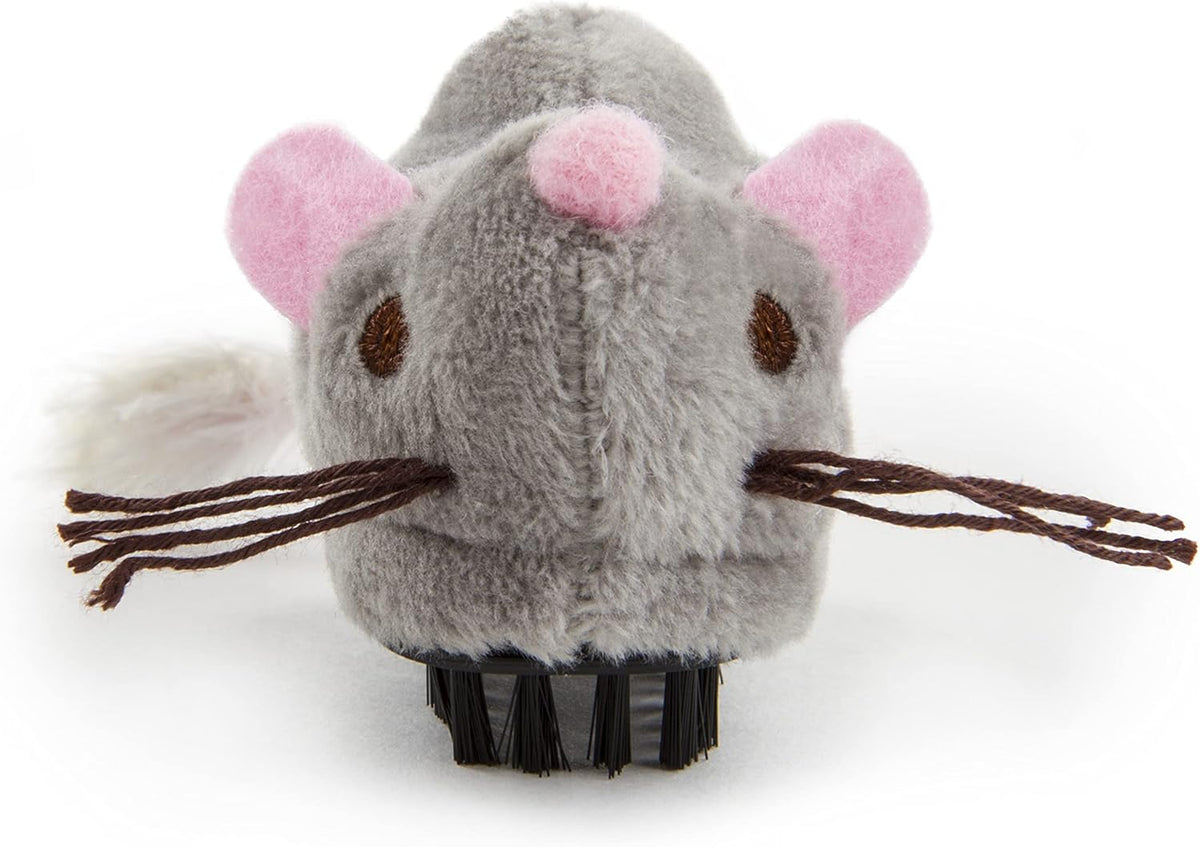 Petlinks Roaming Runner Mouse Electronic Motion Pet Toy for Cats & Kittens, Cruising, Battery Powered, Fun & Engaging Play, Encourages Exercise - Gray, One Size