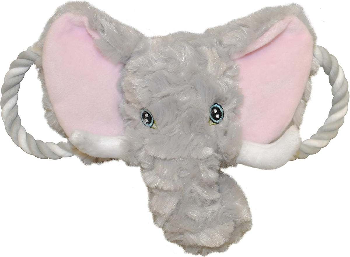 Jolly Pets Jolly Tug-a-Mal Elephant Tug/Squeak Toy