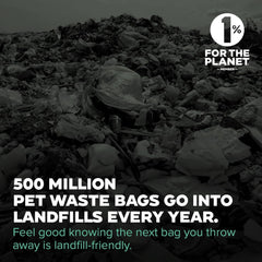 Doggy Do Good Next Pet Waste Bags, Landfill Friendly Recycled Plastic Unscented Dog Poop Bags, Leakproof, Strong, Thick Poop Bags for Dogs, Earth Friendly Poop Bags