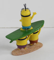 Penn-Plax Minions Officially Licensed Aquarium Ornament – Beach Buddies (Kevin, Stuart, and Bob) – Safe for Freshwater and Saltwater Fish Tanks – Small