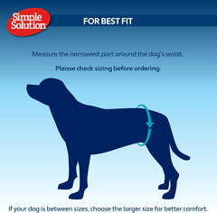 HERO PET Simple Solution Disposable Dog Diapers for Female Dogs | Super Absorbent Leak-Proof Fit | Large | 12 Count (Pack of 1)