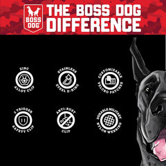 Boss Dog Tactical Harness, Black