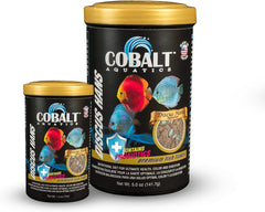 Cobalt Aquatics Discus Hans Flake - Advanced Nutrition for Vibrant Discus - Salmon Meal, Probiotics & Blue Flakes - Supports Health & Immunity