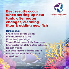 DrTim’s Aquatics One & Only Live Nitrifying Solution – for Reef, Nano & Seahorse Aquariums – Helps Establish Healthy Aquarium Environment