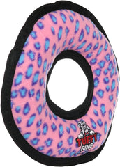 TUFFY -World's Tuffest Soft Dog Toy -Ultimate Ring-Squeakers-Multiple Layers.Made Durable, Strong & Tough.Interactive Play(Tug, Toss & Fetch).Machine Washable & Floats