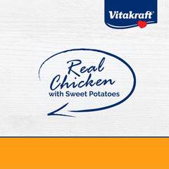 Vitakraft Meaty Morsels Treats for Dogs - Chicken with Sweet Potatoes - Super Soft Dog Treats for Training
