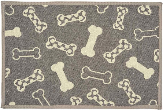 Loving Pets Bella Fashion Mats, Bones Folka Dots