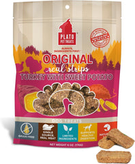 Plato Original Real Strips Turkey & Sweet Potato , Natural